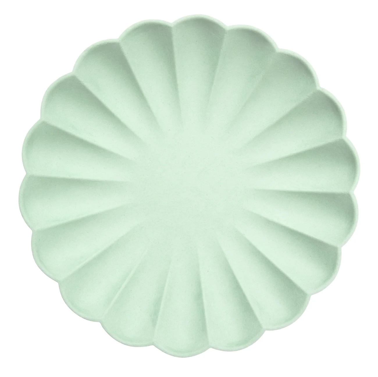 Meri Meri - Pale Mint Simply Eco Large Plates